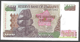 ZIMBABWE :  500 Dollars  - 2001 - UNC - Simbabwe