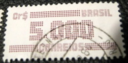 Brazil 1985 Numeral 5000cr - Used - Used Stamps