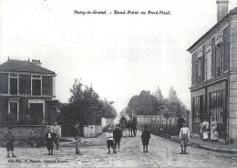 NOISY LE GRAND - 93 - CARTE PUB DELALOY IMMOBILIER - Rond Point Ou Pavé Neuf - ENCH175 - - Noisy Le Grand