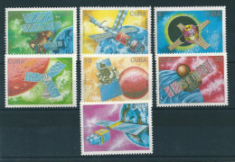0699 Cuba 1988 Space Satellite MNH - Amérique Du Nord