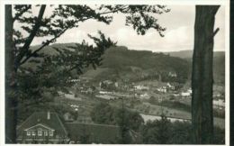 Gummersbach Mit Blick Auf Den Ort Fabrik Schornstein Sw 27.7.1954 - Gummersbach