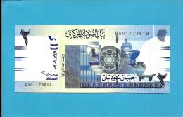 SUDAN - 2  SUDANESE POUNDS - 2006 - P 65 - UNC. - 2 Scans - Sudan