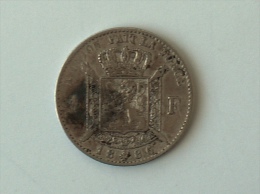 BELGIQUE 1 FRANC 1886 ARGENT SILVER - 1 Franc