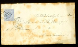 BRIEFOMSLAG  Uit 1872 Gelopen Van DEN HAAG Naar AMSTERDAM * NVPH 19  (9813d) - Covers & Documents