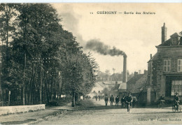 58 - Guérigny :  Sortie Des Ateliers - Guerigny