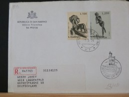 53/091  LETTRE  POUR GERMANIA - Cartas & Documentos