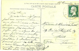 LPP7/B - ALGERIE CPA ALGER / PARIS 16/12/1923 - Covers & Documents