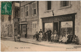 Carte Postale Ancienne De FOUG - CAFE DU CENTRE - Foug
