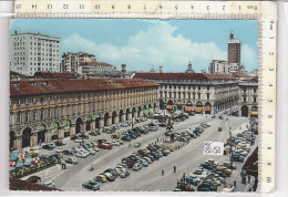 PO2015D# TORINO - PIAZZA S.CARLO - AUTO OLD CARS - FIAT TOPOLINO - LANCIA  VG 1958 - Piazze