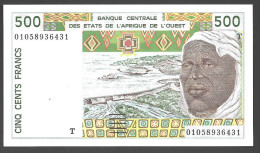 TOGO  ( West African States) 500 Francs 2000 - P810Tl - UNC - Togo