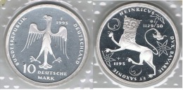 ALEMANIA DEUTSCHLAND 10 MARK 1995 F PLATA SILVER - Collezioni
