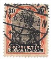 Germany (Danzig) 1920  (o)  Mi.5  (PF 5 I) Sehr Seltene Marke (scan X 2) - Usati