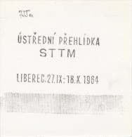 J2023 - Czechoslovakia (1945-79) Control Imprint Stamp Machine (R!): Show Of Competition Technical Creativity Of Youth - Essais & Réimpressions