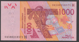 NIGER ( West African States) 1000 Francs 2003  - P415Ha - UNC - Mali