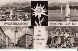 1950 CIRCA WAGING AM SEE WASSERKURORT - Waging