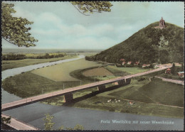 D-32457 Porta Westfalica - Porta Westfalica Mit Neuer Weserbrücke - Porta Westfalica