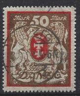 Germany (Danzig) 1922 (o)  Mi.100 Y - Usati