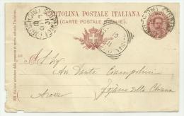 CARTOLINA POSTALE 10 LUGLIO 1901 F.P. - Histoire