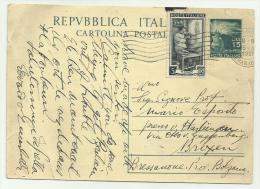 Cart. Postale Spedita 24-10-1951 - 1961-70: Poststempel