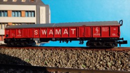 SCALA N GAUGE - CARRO SIEMENS SIWAMAT A CARRELLI DB ROCO - Vagoni Merci