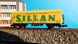 SCALA N ECHELLE - CARRO CHIUSO SILLAN MONTECATINI FS  - LIMA - Goods Waggons (wagons)