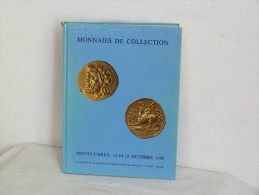 CATALOGUE DE VENTE MONNAIES DE COLLECTION. MONTE CARLO OCTOBRE 1980. - Italienisch