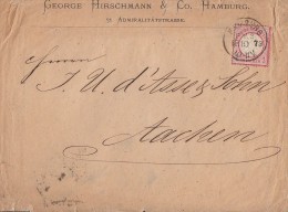 DR Brief EF Minr.19 Hamburg P.V.3 18.10.73 - Brieven En Documenten