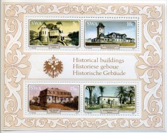 SWA - 1977 Historical Buildings MiCHEL. Bl. 3 MNH LUXE ** - Blocks & Kleinbögen