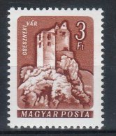 Hungary 1960. Church 3 HUF Stamp Without Watermark - MNH (**) Michel: 1657YA - Errors, Freaks & Oddities (EFO)