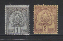 N°s 9*, 10*  (1899) - Unused Stamps