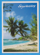 POSTCARD SEYCHELLES + STAMPS - Seychellen