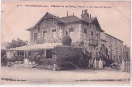 40 Bis- MAINTENON -l'Hôtel De La Gare - Ed. Ch Foucault - Maintenon