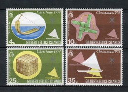 Gilbert & Ellice Islands 1974. Yvert 225-28 ** MNH. - Isole Gilbert Ed Ellice (...-1979)