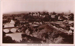 Ludlow Castle From Whitcliffe - Shropshire