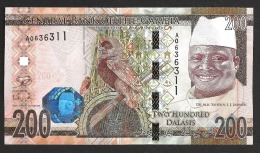 GAMBIA : 200 Delasis  - 2015 - UNC - Gambie