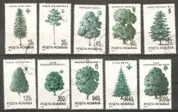 Romania 1994  Trees  (o) - Oblitérés