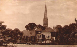 SALISBURY - Cathedral & Deanery - Salisbury