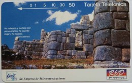 PERU - Tamura - Entel - Sample - Fortaleza - Tarjeta Telefonica - Mint - Pérou