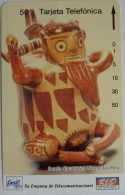 PERU - Tamura - Entel - Sample - Botella Escultorica Nazca - Tarjeta Telefonica - Mint - Peru