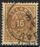 ISLAND - Islande Yvert  N° 9A - Used Stamps