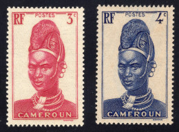 Cameroun Français 1939: N° 151** +126** (YT163/4) / TB - Ungebraucht