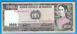 BOLIVIA - 1000 Pesos Bolivianos 1982 SC  P-167 - Bolivien