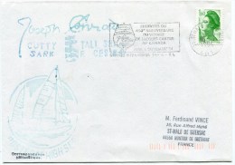 EMA ST MALO INTRAMUROS+ Cachet Joseph CONRAD Sur Env. Du 16/04/1984 - Poste Maritime