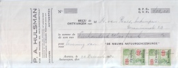 Fiscale Zegels - 0,10 Francs - Cancelled 22-12-1930 - Otros & Sin Clasificación