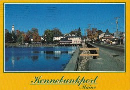 Looking Toward Town Kennebunkport Maine 1980 - Kennebunkport