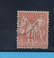 FRANCE - N° 70 - 1876-1878 Sage (Type I)
