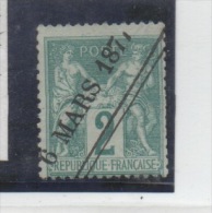 FRANCE N° 74 - 1876-1878 Sage (Type I)