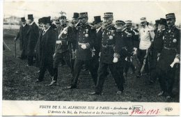 78 - Buc ; Visite De S. M .Alphonse XIII à Paris - Aérodrome De Buc  . - Buc