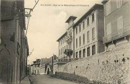 - Bouches Du Rhone -ref B178 - Allauch - Rue De La Republique Et L Hospice - Hospices  - Carte Bon Etat - - Allauch