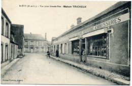 28 - Blévy : Vue Prise Grande - Rue - Maison Tricheux . - Blévy